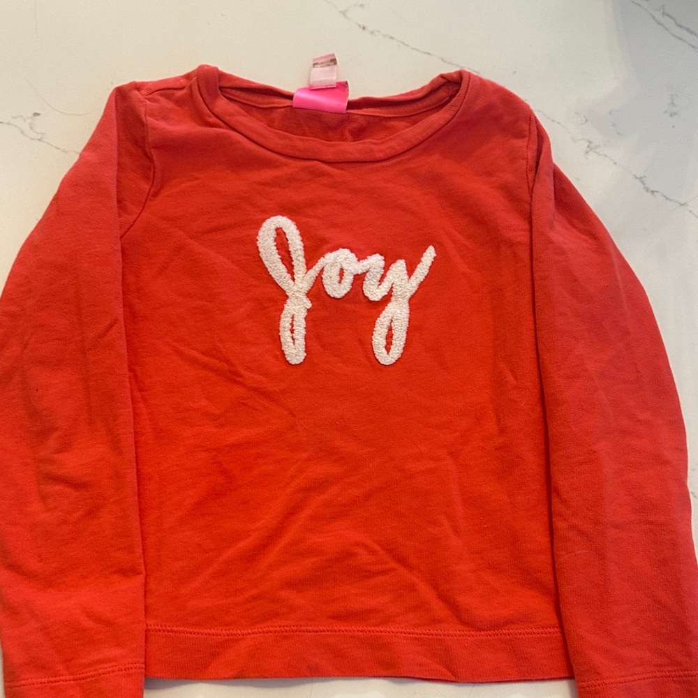 Holiday Lilly Pulitzer Red 'Joy' Long Sleeve Shirt